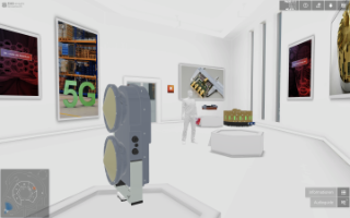 Besuchen Sie unseren 3D-Showroom:  Hier können Sie das Fokusthema Kommunikation mit vielen 3D-Modellen virtuell erleben